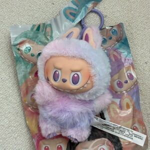 POPMART labubu big into energy LUCK